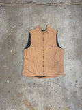 WOLVERINE Men's Tan Sherpa Lined Work Vest Size Medium