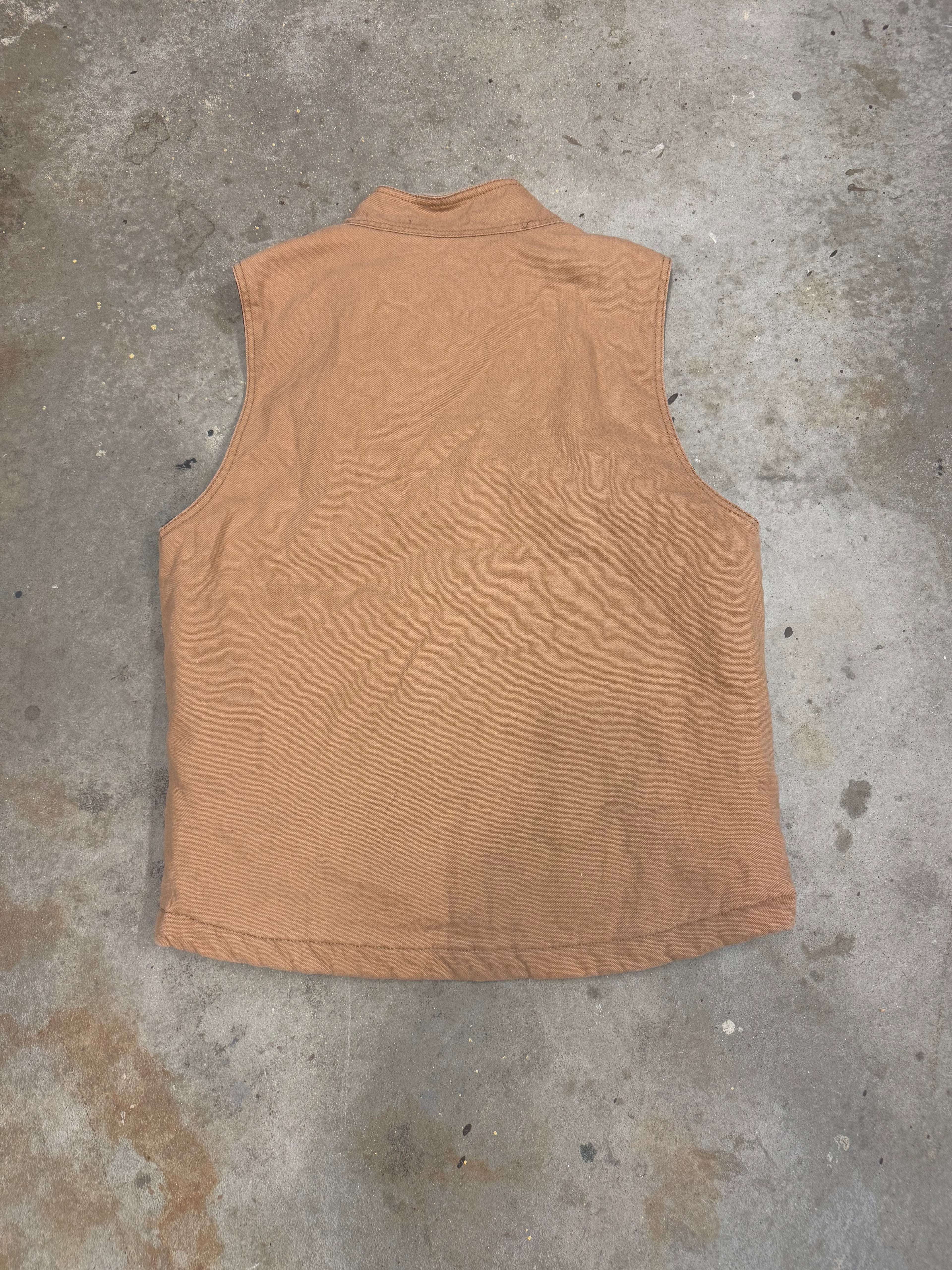 WOLVERINE Men's Tan Sherpa Lined Work Vest Size Medium